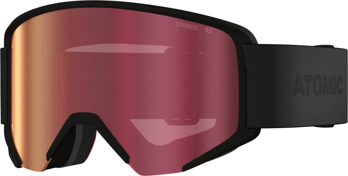 ATOMIC goggles Savor L Stereo black w/red ST C2