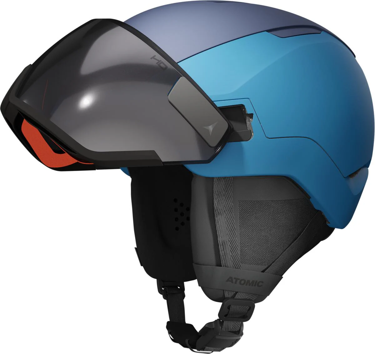 ATOMIC helmet Revent GT Amid Visor HD blue w/silver HD C2-3