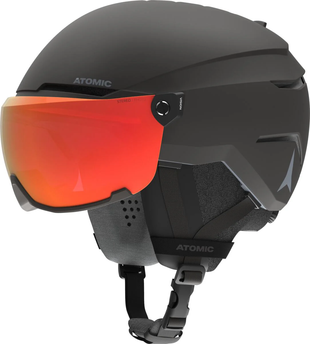 ATOMIC Helmet Savor Visor Photo Black w/Red ID HD PH C1-3