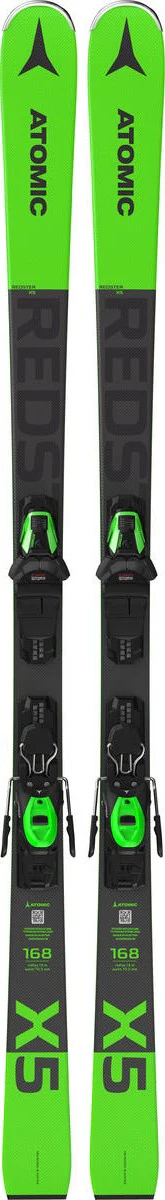 ATOMIC Skis With Bindings Redster X5 Green/Grey