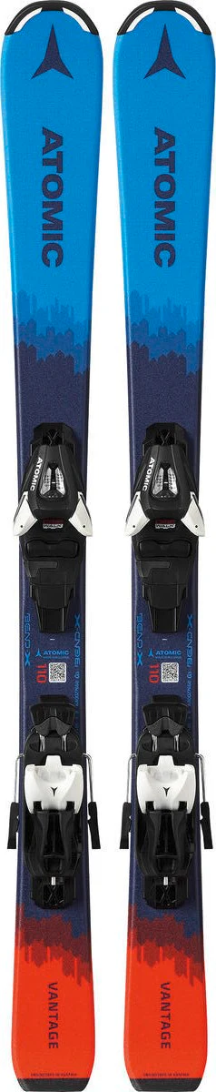 ATOMIC Skis With Bindings Vantage JR Blue/Red