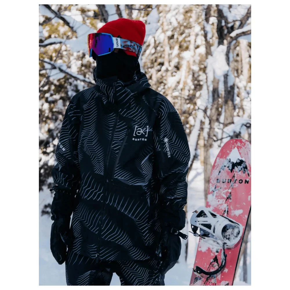 BURTON Jacket AK Gore Cyclic Black Stripes - Image 2