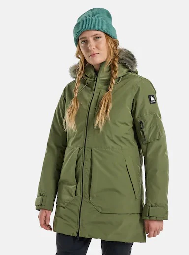 BURTON jacket WNS Saxton Parka green - Image 2