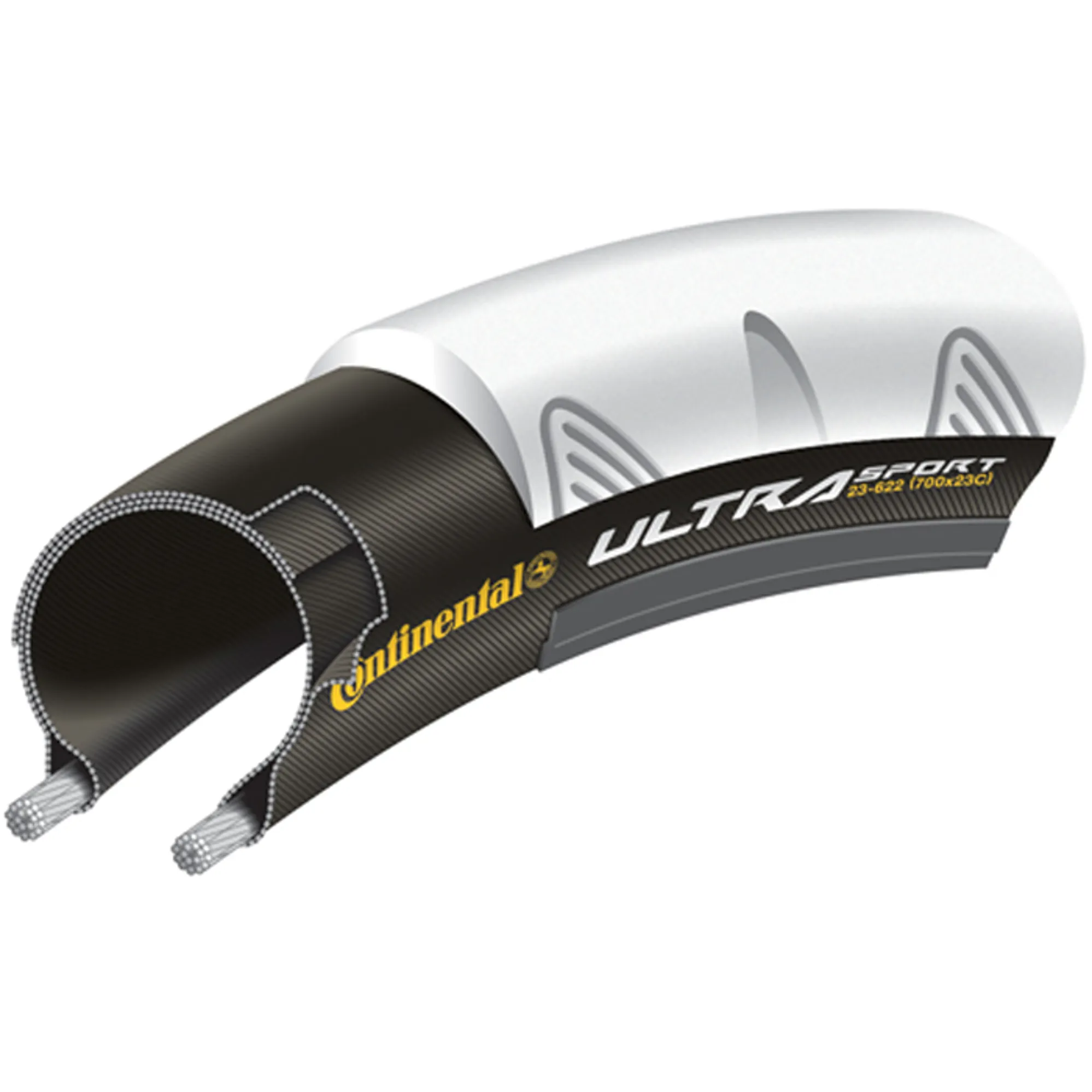 Continental Ultra Sport Tire 23-622 (700x23C)