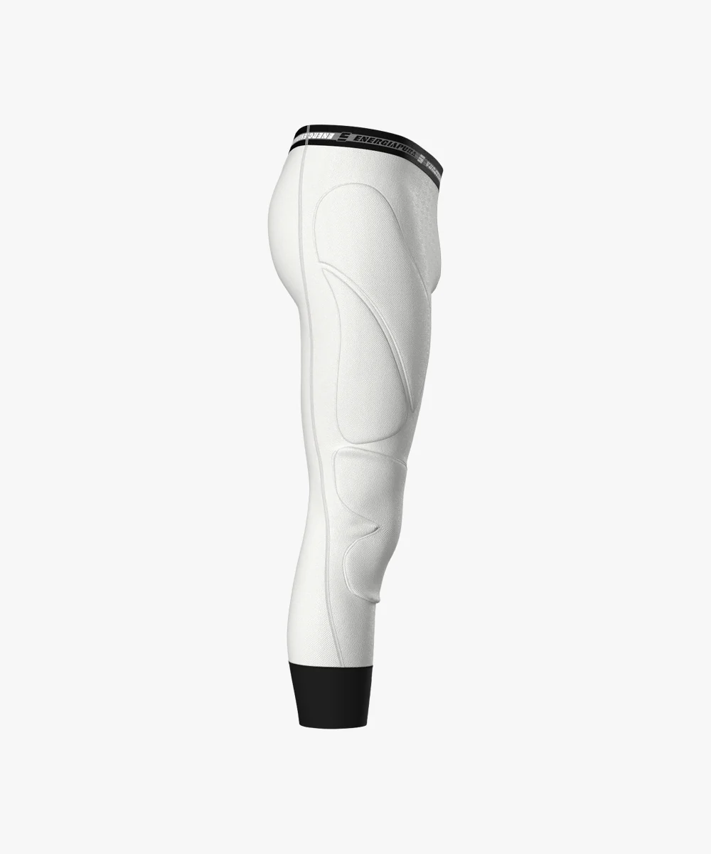 ENERGIAPURA Thermo Pants 3/4 Cut Resistant FIS w/removable protect White - Image 2