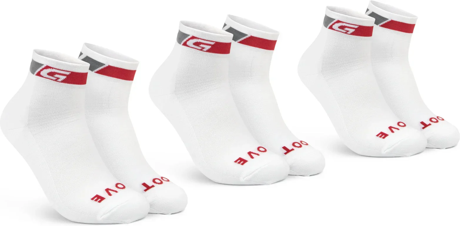 GripGrab Classic Low Cut Summer Socks 3-Pack - Image 2