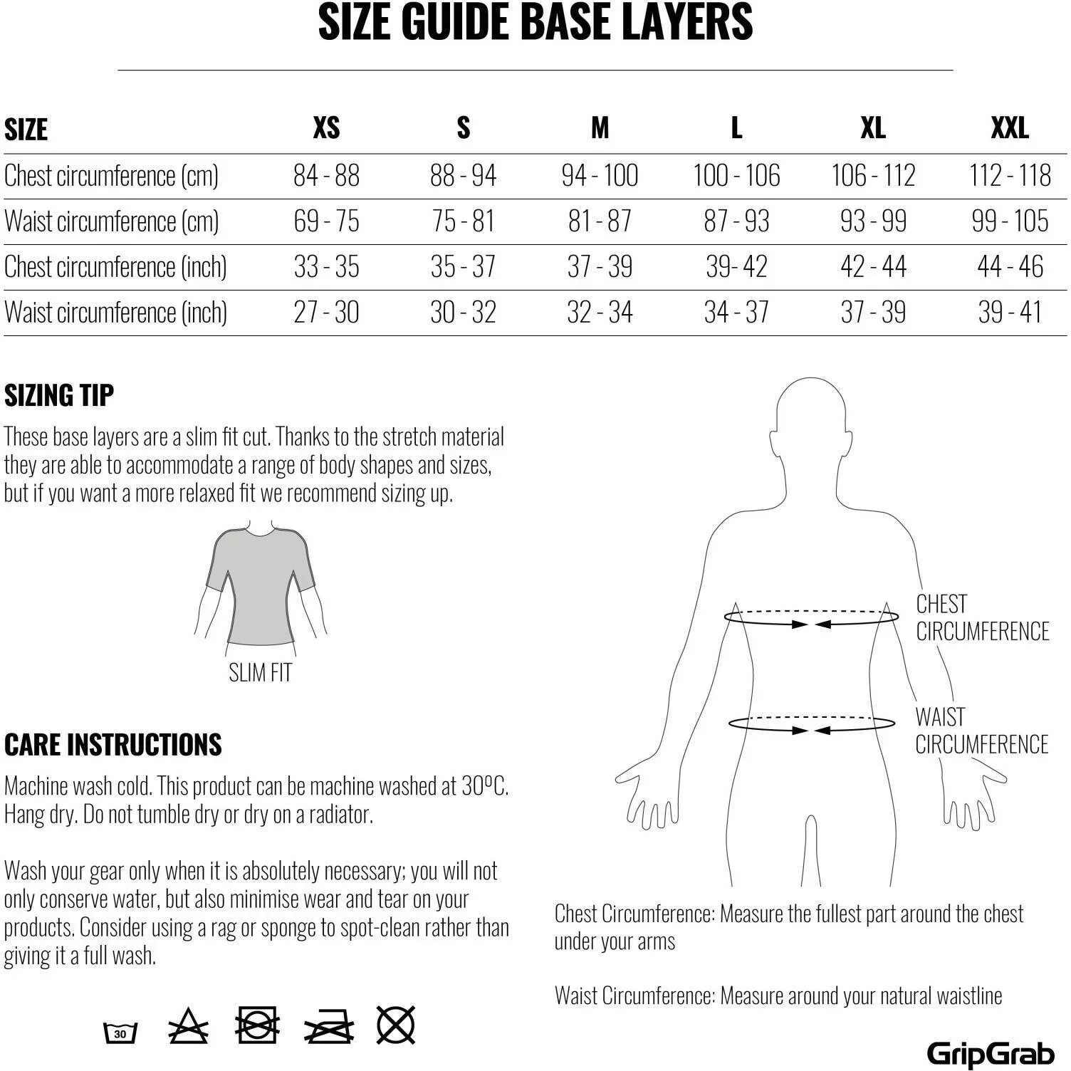 GripGrab Merino Blend Thermal Long Sleeve Base Layer - Image 5