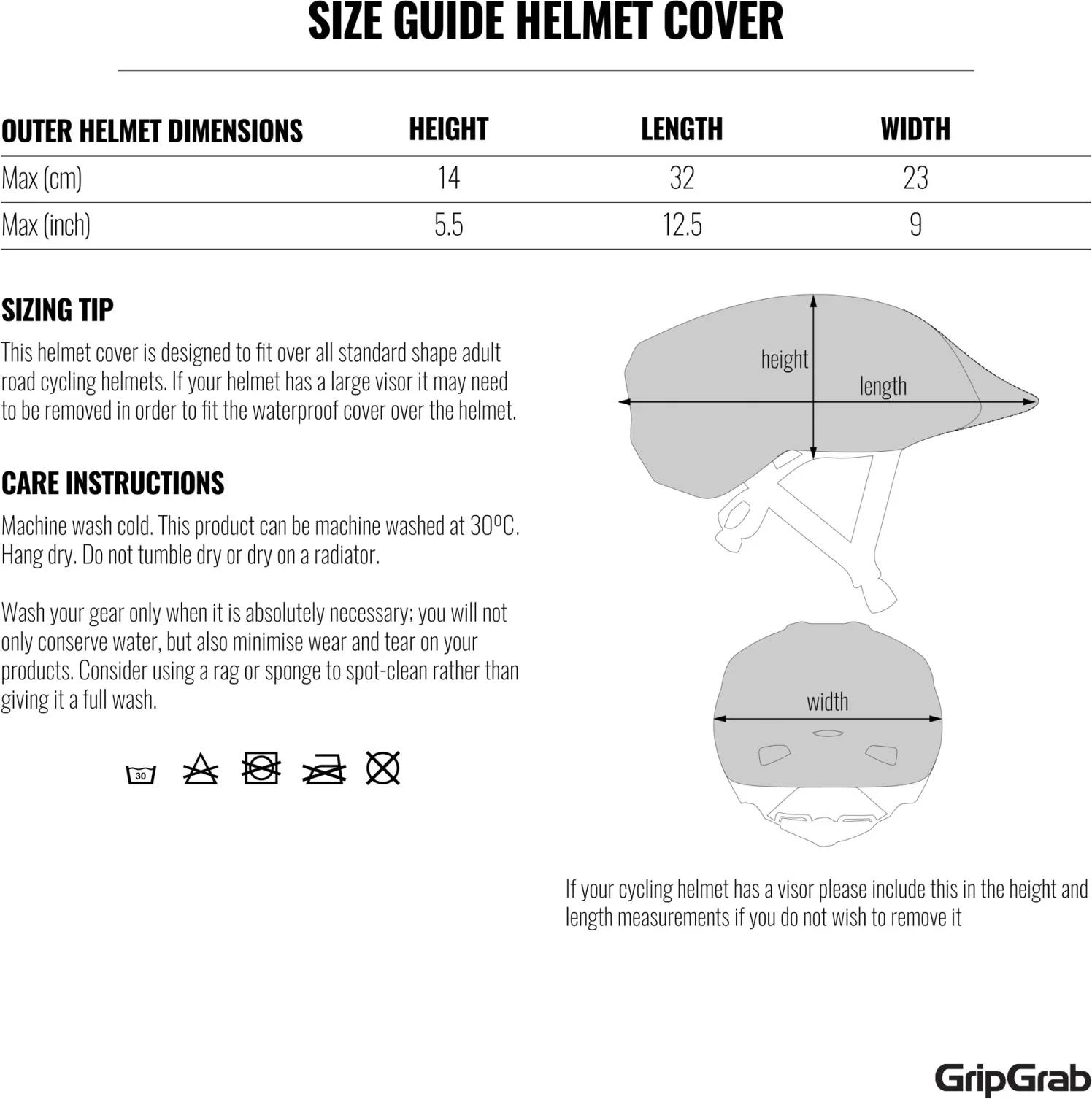 GripGrab Waterproof Helmet Cover - Image 7