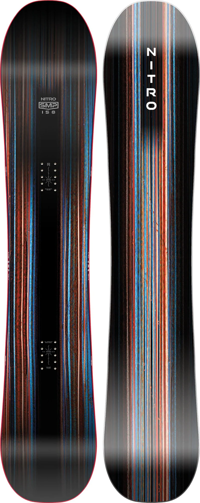 NITRO board SMP black/red/blue
