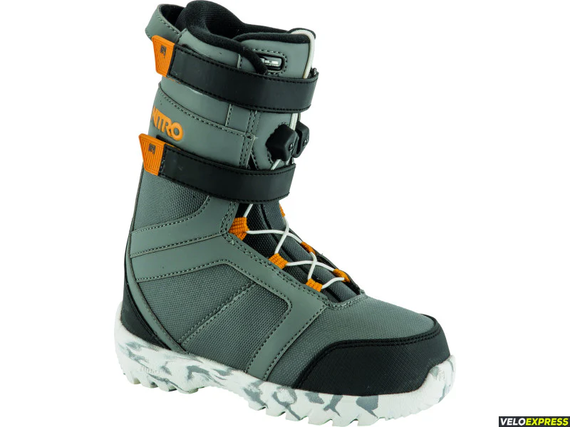 NITRO Boots Rover QLS Grey/Black/Orange