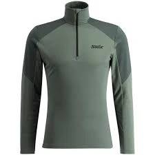 SWIX XC Ski Jacket Infinity Light Half Zip Green