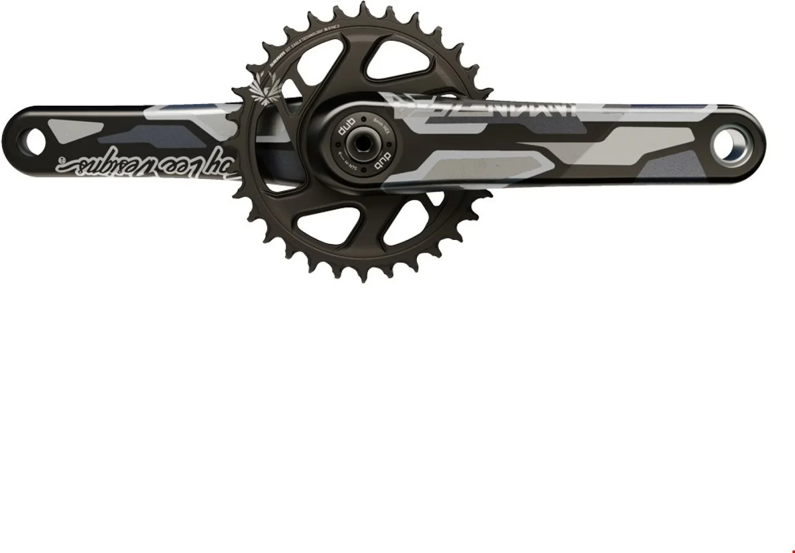 Truvativ Crank Descendant CoLab Troy Lee Designs Eagle All Downhill DUB83 12s - Image 2