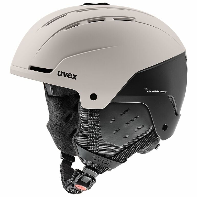 Uvex Helmet Stance Warm Grey Black Matt