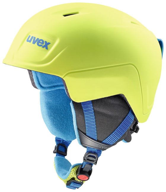 Uvex Helmet Manic Pro Lime Blue Mettalic Matt